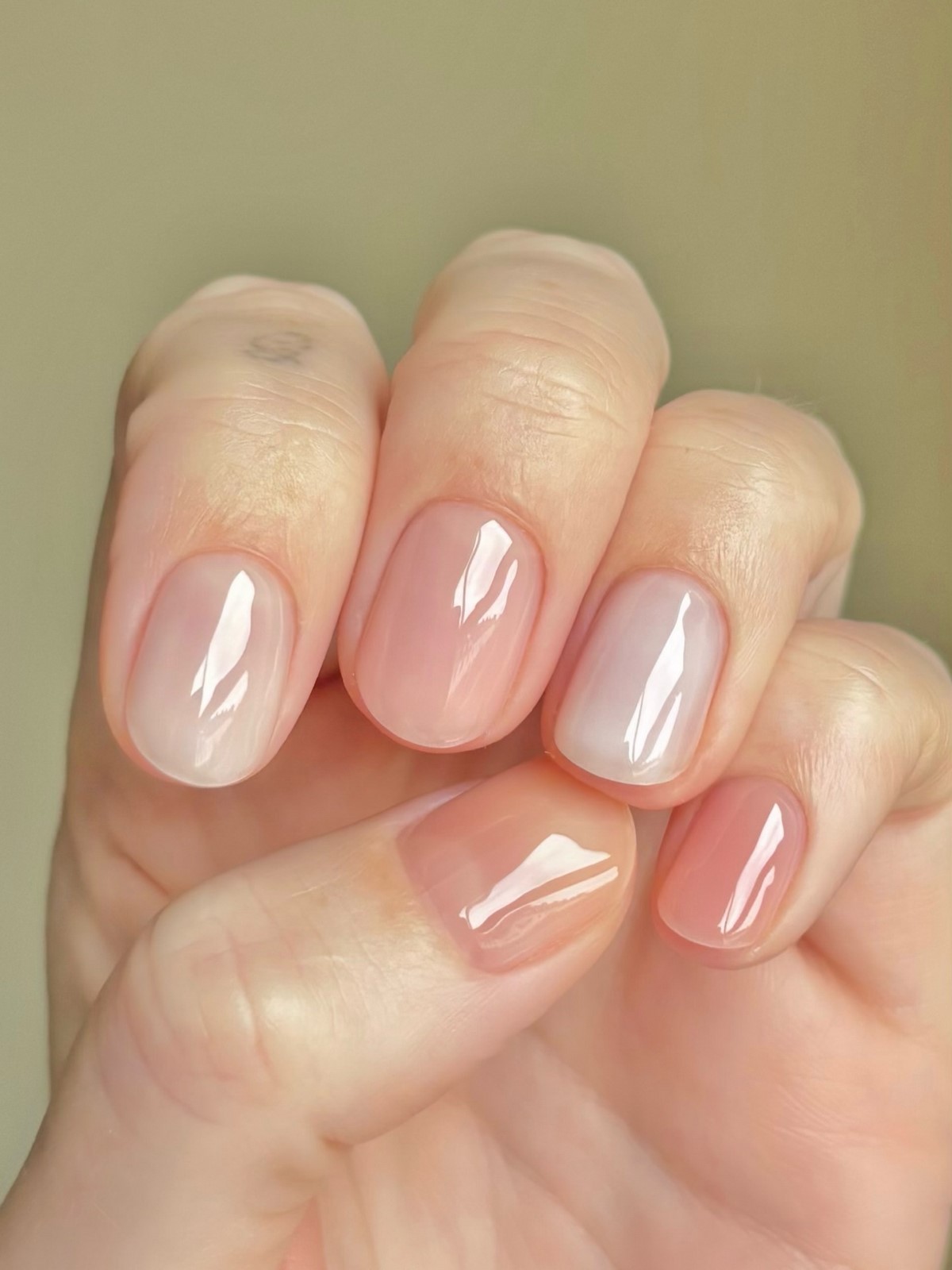 Манікюр, який виглядає як натуральні нігті — ефект без помітного покриття