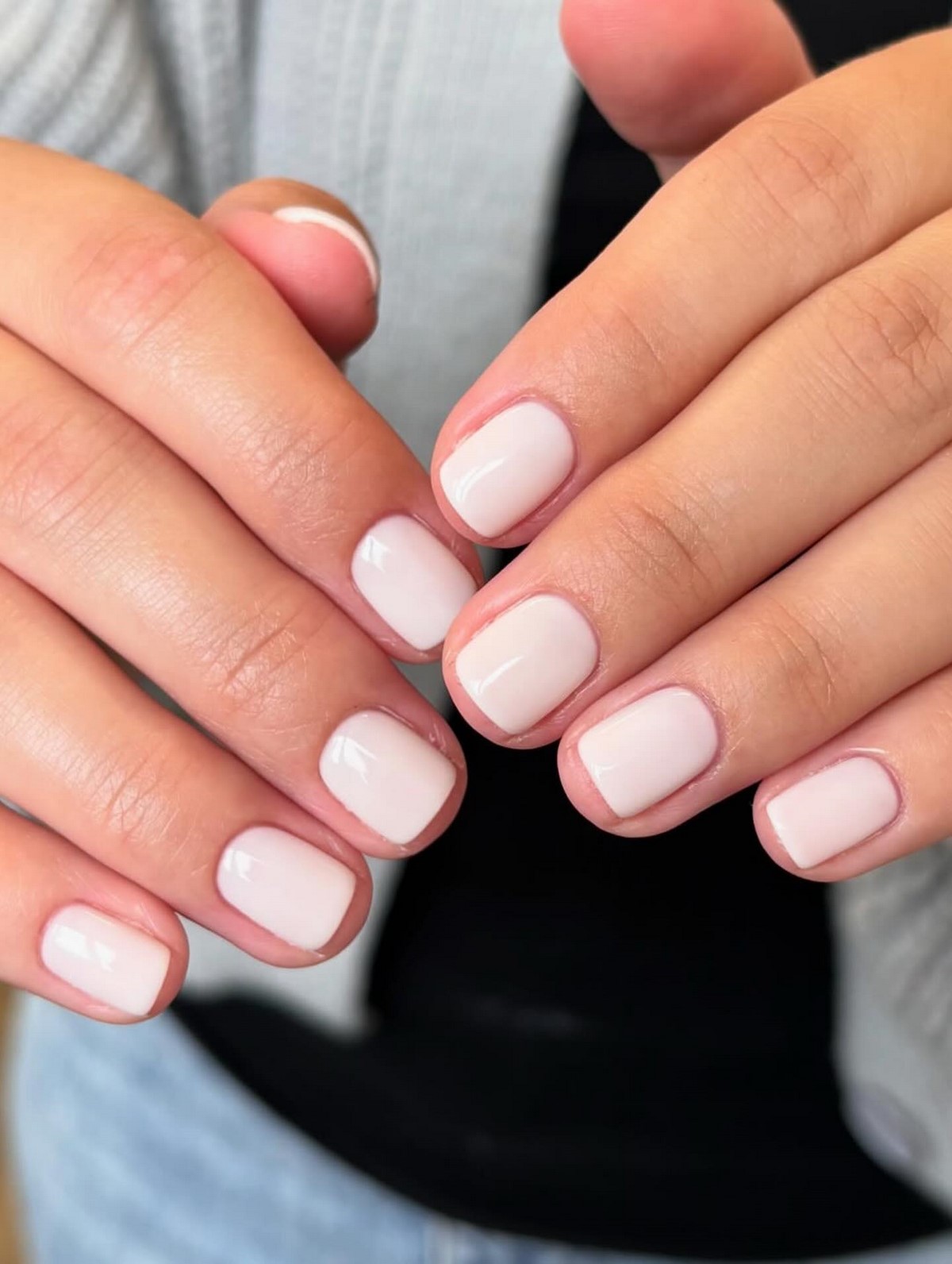 Нюдовий манікюр 2026: прозорість замість щільного кольору